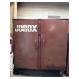 Jobox two-door storage cabinet
