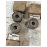 3 Browning jaw coupling hubs, CHJP4, 2 - 3/4 & 1 -