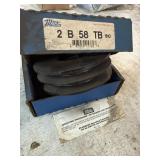 Martin 2 B 58 TB V-Belt Sheave (Pulley) in