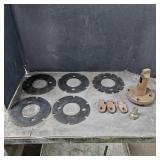 Rotary Indexer Spacer Plates, Metal Shaft, Ball