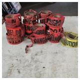 Danger & Caution Saftey Barricade Tape Rolls