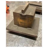 Custom welded fabricating piece, 7 x 7 x 6in