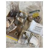Variety of large hex nuts