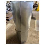 Rolled piece of stainless steel