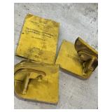 Pair of SC "Big Bite" plate lifting clamps &