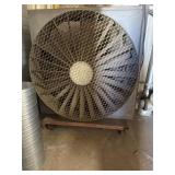 Commercial ventilation exhaust Fan w/cart