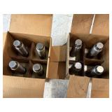 8 stainless steel legs w/mounting plates,