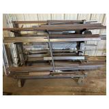Steel pieces with cart