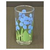 5.5" Bluebells Glass Tumbler
