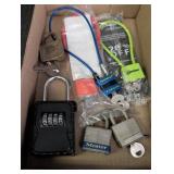 Variety of Padlocks, Master, Mossberg, Lockdown