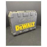 Empty DeWalt plastic case for DW236K 1/2-in drill,