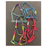 (4) Horse Halters, size Large