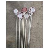 (13) 48in Hillman Reflective Markers