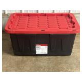 Hyper Tough 27 gal tote w/ lid