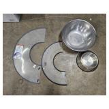 Dog Recovery Collars & Stainless Bowls
