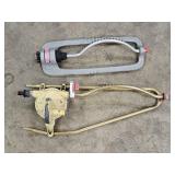 (2) Metal Sprinklers