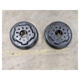 (2) Rear Brake Dust Shields / Backing Plates