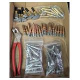 Celco fastners & skins, pliers w/ side clamps