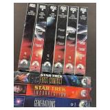 Star Trek VHS tapes - 6-film motion picture set &