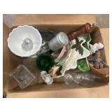 Glasses, shaker, tea  infuser, compote, vase,