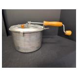Back to Basics stove top popper w/ butter cup