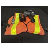 Bushnell 12 x 25 binoculars, Streamlight Waypoint