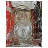Misc Glass Bowls, Lids, & Measuring Cups