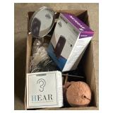 Birdhouse, mirror, ear cleaning kit, wifi router,
