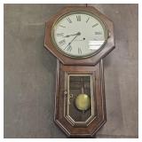 Antique Seth Thomas Co Drop Octagon Wall Clock