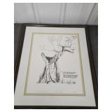 Framed "Tree of Hope" by B.J. Goetz.