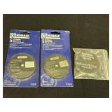 1/16in thick cutting wheels, 3 - 5packs, new.