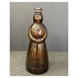 10" amber glass Mrs. Butterworth