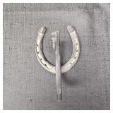 Rustic Horseshoe Wall Hook