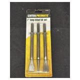 Central Pneumatic 7" Long Air Chisel Set