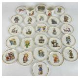 Berta Hummel Miniature Plate Collection & Cups