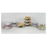 Selection of Teacups and Saucers