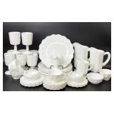 Selection of Milk Glass - Westmoreland & More