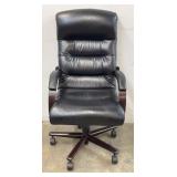 Adjustable Leather Style Office chair