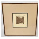 Framed 'Delft' Print - Signed and Numbered