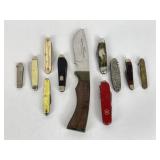 Selection of Vintage Knife and Pocket Knives