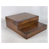 Vintage Wooden Flatware Storage Box