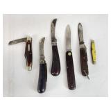 Vintage Pocket Knives - Case, Old Timer, & More