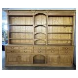 8 FT x 10 FT Rustic Knotty Pine Wooden Sideboard