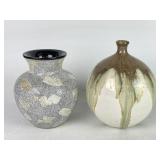 Mid Century Modern Pottery Vases