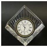 Waterford Crystal Cube Clock