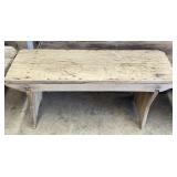 3 FT Wooden Bench