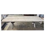 8 FT Wooden Picnic Table