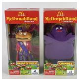 Mc Donaldland 'Mayor McCheese' and 'Grimace'