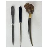 Biancardi Bulldog Head Letter Opener & More