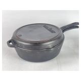 Camp Chef Cast Iron Pre-Seasoned Deep Skillet w/